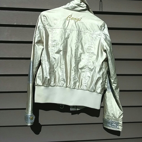 COOGI silver outerwear jacket - Picture 3 of 4